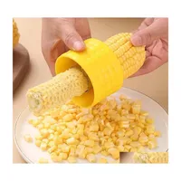 Fruit Vegetable Tools Corn Stripper Home Fruit Vegetable Tools Stainless Steel Removal Planer Cob Thresher Kitchen Accessories Inv Dh0Vd