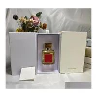 Solid Parfum Luxuries Designer Francis Rouge 540 Per vrouw Man Bloemen Geur 70 ml Oud Silk Mood Extrait de Parfum HigerFormance DH6R4