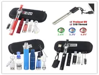 4 in 1 Starter Kits eGo 510 Vape Battery EVOD Dab Pens Dry Herb Vaporizer Wax Oil Vapes CE3 Cartridges All in One261b3966537