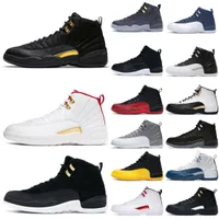 2022 NEW basketball shoes 12s jumpman 12 Black Taxi Reverse Flu Game Dark Concord University Gold Stealth The Master mens trainers sports