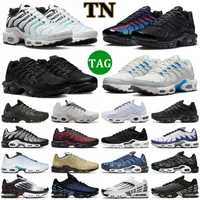 TN Plus 3 Running Shoes Men Women Terrascape Triple White Black Anthracite Hyper Jade Grape Ice Blue Gradient Bred Reflective Mens Trainers Outdoor Sports Sneakers
