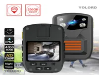 36MP Body Worn Camera HD 1296P Car DVR Video Recorder Police Security Cam 170 Degree IR Night Vision Mini Camcorders7747782