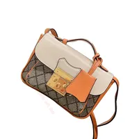 Messenger top purse totes flap wallet fashion shoulder letter cross body plain hasp popular women handbag high quality bag lea3325