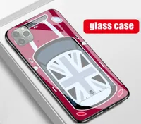 TPU Temperaturglas Mini -Cooper -Mobiltelefonhüllen für Apple iPhone 13Mini 12 11 13 Pro Max 6 6s 7 8 plus xr xsmax SE2 Samsung Galax9214936