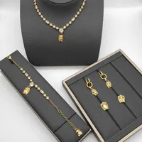 luxury women pendant necklaces medusa designer jewelry 3D embossed palindromic necklace with diamonds various styles
