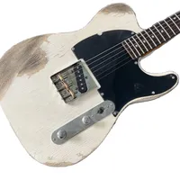 Lvybest China Electric Guitar TL Retro White Color Factory Direct Sales Can Be Customized