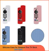 Siliconenkoffer voor Amazon Fire TV Stick 3e Gen Voice Remote Control Protective Cover Skin Shell Protector5990762