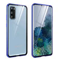 Hybrid Magnetic Adsorption Phone Cases with Tempered Glass For Samsung Galaxy S10E S10 S9 Note 20 Plus S20 Ultra S21 FE S224601361