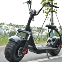 3000W Electric Scooter Powerful Power 60V20AH Battery Max Speed 53KM/H Load 200KG Endurance 35-50KM2 Fat Wheel Electric Motorcycle US Warehouse