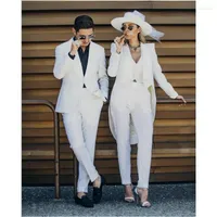 Women's Two Piece Pants Custom Made Office Women Suits Blazer Shawl Lapel Business Fashion Female Formal Prom Party Work Wear 3 Sets