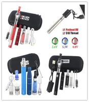 4 in 1 Starter Kits eGo 510 Vape Battery EVOD Dab Pens Dry Herb Vaporizer Wax Oil Vapes CE3 Cartridges All in One261b2297052