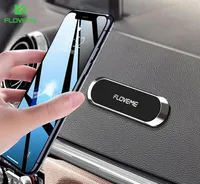 Mini Strip Shape Magnetic Car Holder Stand voor iPhone 11 Pro Max Samsung Smartphones GPS Wall Metal Magnet Mount Dashboard B4908226