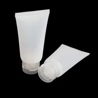 5ml 10ml 15ml 20ml 30ml 50ml 100ml Clear Plastic Soft Tubes Bottles Frosted Sample Lotion Container Empty Cosmetic Makeup Cream Container