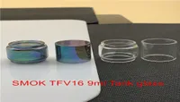 SMOK TFV16 9ml Tank Remplacement de bulbe tube en verre Fatboy Convexe normal 6 ml Verre transparent arc-en-ciel8230999
