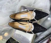 Fashion designe Genevi Dress Flats Women 'S Sandals Ballerinas Shoes Walking Eu35-43 Comfort Summer Pointed-Toe Perfect Brands Lady Wedding Bridal Slip