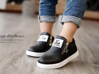 New Style Childrens Martin Boots Autumn Winter Kids Ankle Boot Pu Leather Childrens Boys girls baby Winter Shoes6499835