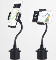 新しいWeathertech Cup Holder Universal Cell Phone Mount 2IN1 CAR CRADLES調整可能なグースネックホルダーAndroid Samsun4782494に互換性