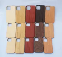 iPhone 12 Max Bamboo Phone Case 11 Pro 7 8 Plus XR Custom Wooden Cover Shockproof Ultra Thin Wood Case4955393