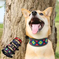 Dog Collars Widened Collar Soft And Comfortable Adjustable Greyhound Whippet Shiba Inu Medium Large Gear