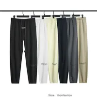 Feel Autumn And Winter Fashion Men's Pants essential Double Thread Letter Terry Loose Pant Mens And Women's Guard Casualpants