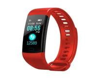 Y5 Smart Watch Blood Oxygen Heart Tracker Tracker Fitness Tracker Smart Owatch Bracciale intelligente per iPhone Android Phone7575633