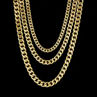 stainless steel cuban chains gold necklace designer tennis chain for men saturn luxury necklaces eboy baseball jewelry pendant unisex gijoux charms z shadow link