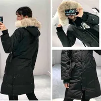 Goose Coats Winter Womens Down Jackets New Fashion Parkas Winters Female Women Big Real Wolf Fur Hoold Clothing Coat Color Overcoat Jacket