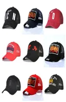 10 colores Capit￡n de b￩isbol Capacal de b￩isbol ￭cono Sombreros de dise￱o para hombres Casque Caberas de bordado de lujo Sombrero ajustable detr￡s de Letter8303991
