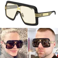 Солнцезащитные очки для моделей для женщины 0900 Стиль моды защита глаз UV400 Leting Lens Ladies Mens Sunglassess Premium original8461444