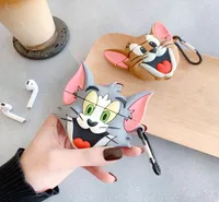 AirPods 1 and 2 Pro Protective Case Bluetooth Headset Accessories Cute TomJerry Cartoon Designer For Apple Earphone Shell Wireles7591856