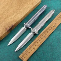 Holy sword folding knife titanium alloy handle M390 blade kitchen knife camping fruit pocket EDC tool279I