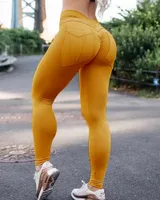 Women's Leggings Women High Waist Tummy Control Scrunch BuLift Yoga Pants Female & Lady Casual Sports Tight Solid 2022 Fashion
