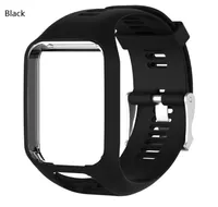 Красочная силиконовая часовая полоса для Tomtom Runner 2 3 Spark 3 Adventurer ster Strap Smart Band Accessories Sport Bracelet3055142