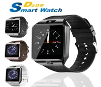 Wristbands Watch Smart Watch مع Camera DZ09 Bluetooth SIM TF SIM PASTICTION CARD SLOT SLOTER Sports for Android2847182