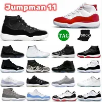 Cherry Basketball 11 Shoes Cool 11s Grey Bred Concord Gamma Blue 25th anniversary Low 72-10 Legend Blue Mens Womens Sport Trainers Sneakers Yellow
