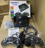 SG816 Super Retro Mini Game Player Console dla Sega Mega Drive MD 16bit 8 bit 605 Różne gry wbudowane 2 gamepads4140544
