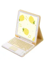 Lämplig för iPad8 iPad Air3 105 trådlöst tangentbord 102 tablettfodral med penna slot och mus2543946