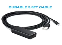 Für Chromecast Ethernet -Adapter USB 20 bis RJ45 für Google für Chromecast 2 1 Ultra Audio TV Stick Micro USB Network Card4738272