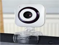 Novo design USB webcam com luzes LED METAL METAL COMPUTER Webcam Web Came Mic para PC4422821