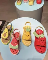 Mini Melissa Jelly shoes Kids baby Girls Summer Sandals Children039s Fashion Beach Sandal Toddler Candy Shoes Nonslip 2204029540127