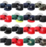 2023 Men;s Baseball Snapback Hats Team Royal Blue Hip Hop Out Door Sun Caps Red W T Men's Light Gray Color Under Brim Flat Sports Fashion Adjustable Bone DH-003