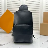 7A Designer Avenue Bag Men Zipper Crossbody Fashion Leather Sporty Travel Outdoor Handbags