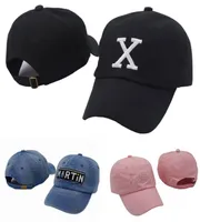 Модная буква x x rap back caps martin designer hats men women sport baseback baseball hip hip hip hat6410558