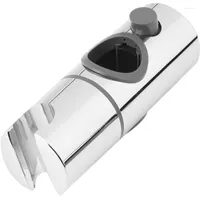 Bath Accessory Set Bathroom Accessories Push-button Shower Head Lift Seat Nozzle Bracket Chrome-plated Adjustable Socket Slide Sleeve