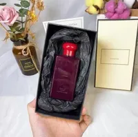 Jo London Malong Parfüm Scarlet Poppy Köln intensiv 100 ml Blüte Blumenblumen Fruchtduft langlebiger Zeitspray Red Bottle Parfum