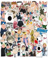 100 PCS S￩rie t￩l￩vis￩e de famille dr￴le comique Cartoon Peter Griffin Autocollants Graffiti Stickers for Diy Luggage ordinateur portable Skateboard8468601