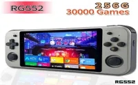 RG552 Anbernic Retro Video Game Console Dual systems Android Linux Pocket Game Player Built in 256G 30000 Games H2204125318586