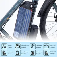 48 В 17.5AH Батарея ebike для 500 Вт 750 Вт 1000 Вт 1200 Вт 1500 Вт Электрический велосипед Съемный велосипед
