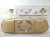 Altın Renk Değiştirme Tam Muhafaza Kabuğu Kapak Kılıfı PSP1000 PSP 1000 Oyun Konsolu Onarım Parçaları 5115913