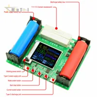 ЖК-дисплей Type-C Тестер батареи MAH MWH Litthium Digital Power Detector модуль 18650